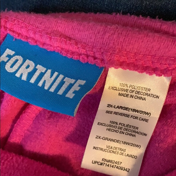 Plus size Fortnite Cuddler Onesie - Picture 3 of 3